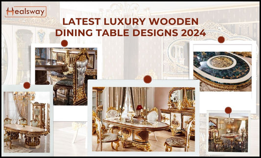2024's Luxurious Wooden Dining Table Designs