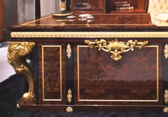 Hand Crafted European Teak Wooden Working Desk