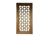 Heritage Bloom Hand Carved Mirror Frame