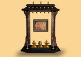 Mounted Wall Teak Wooden Temple