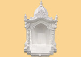 Marble Pattern Hand Carved Teak Wooden Temple