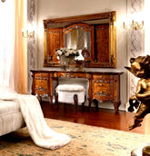 Royal Bespoke Style Carving Dressing Table