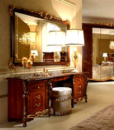 Luxury Antique Style Hand Carving Dressing Table