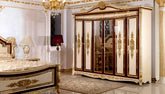 Exquisite European Style Hand Carving Armoire