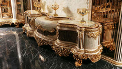 Classic And Royal Shining TV Unit