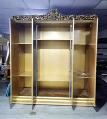 Luxury And Royal Hand Carving Wardrobe
