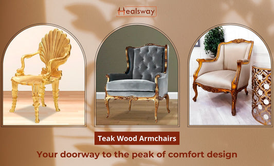 Teak Wood Armchairs: Your doorway to the peak of comfort design