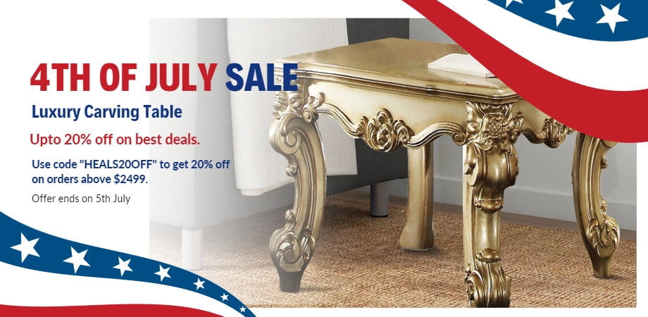 4th of july sale on luxury table