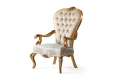 The Opulent Haven Artisan Carved Armchair