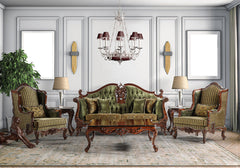 Beautiful Luxury Handcrafted Carving Sofa Set