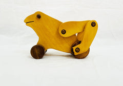 Wooden Frog Kids Toy