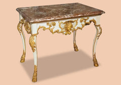 Royal Luxury Italian Painted Side Table