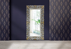 Classic Heritage Hand Carved Full Length Mirror