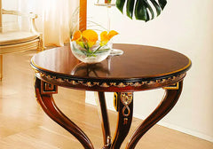 Luxury Classic Design Carving Side Table