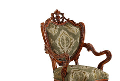 The Heritage Throne Luxurious Carved Armchair