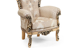 The Luxe Settee Handcrafted Sofa Style Chair