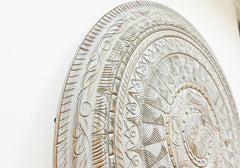 Vintage Carved Wooden Handicrafts Decorative Wall Hanging Art