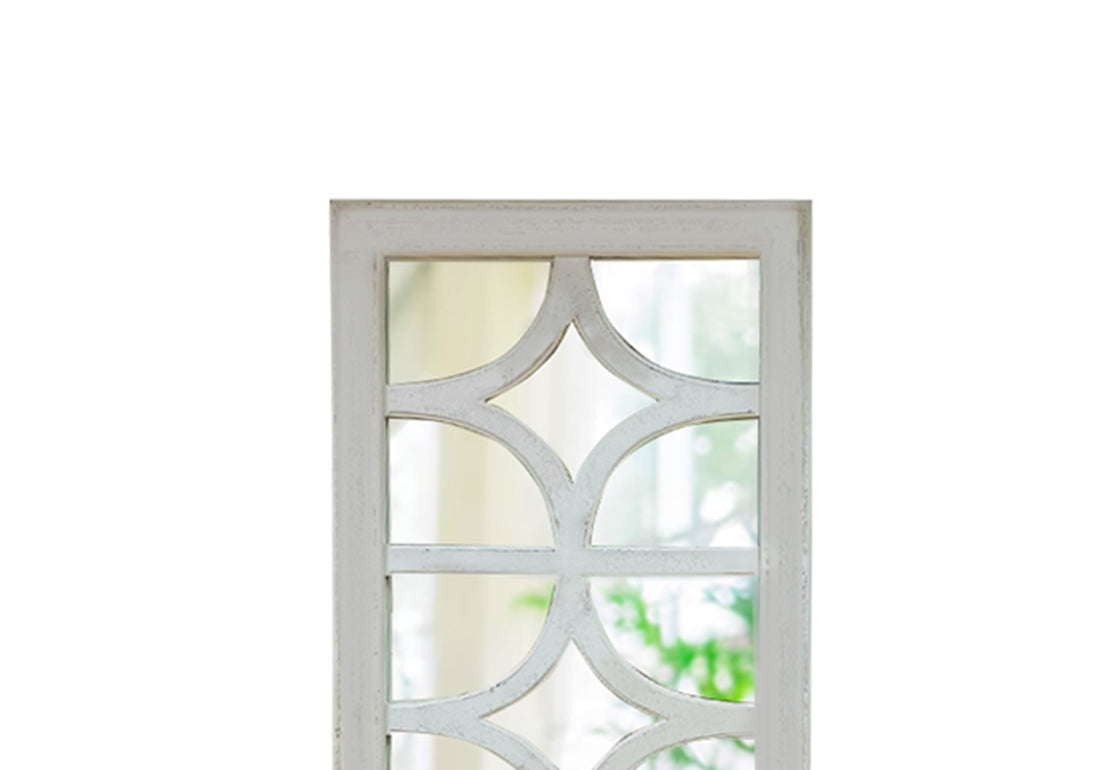 Heirloom Grace Hand-Carved Mirror Frame