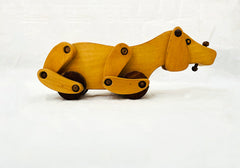 Cute Wooden Dog Kids Toy