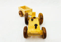 Wooden Tractor Kids Toy