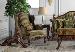 Beautiful Luxury Handcrafted Carving Sofa Set