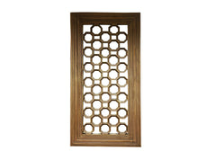 Heritage Bloom Hand Carved Mirror Frame