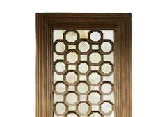 Heritage Bloom Hand Carved Mirror Frame