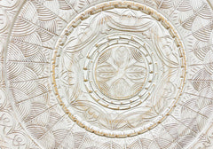 Vintage Carved Wooden Handicrafts Decorative Wall Hanging Art