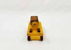 Wooden Army Tank Kids Toy