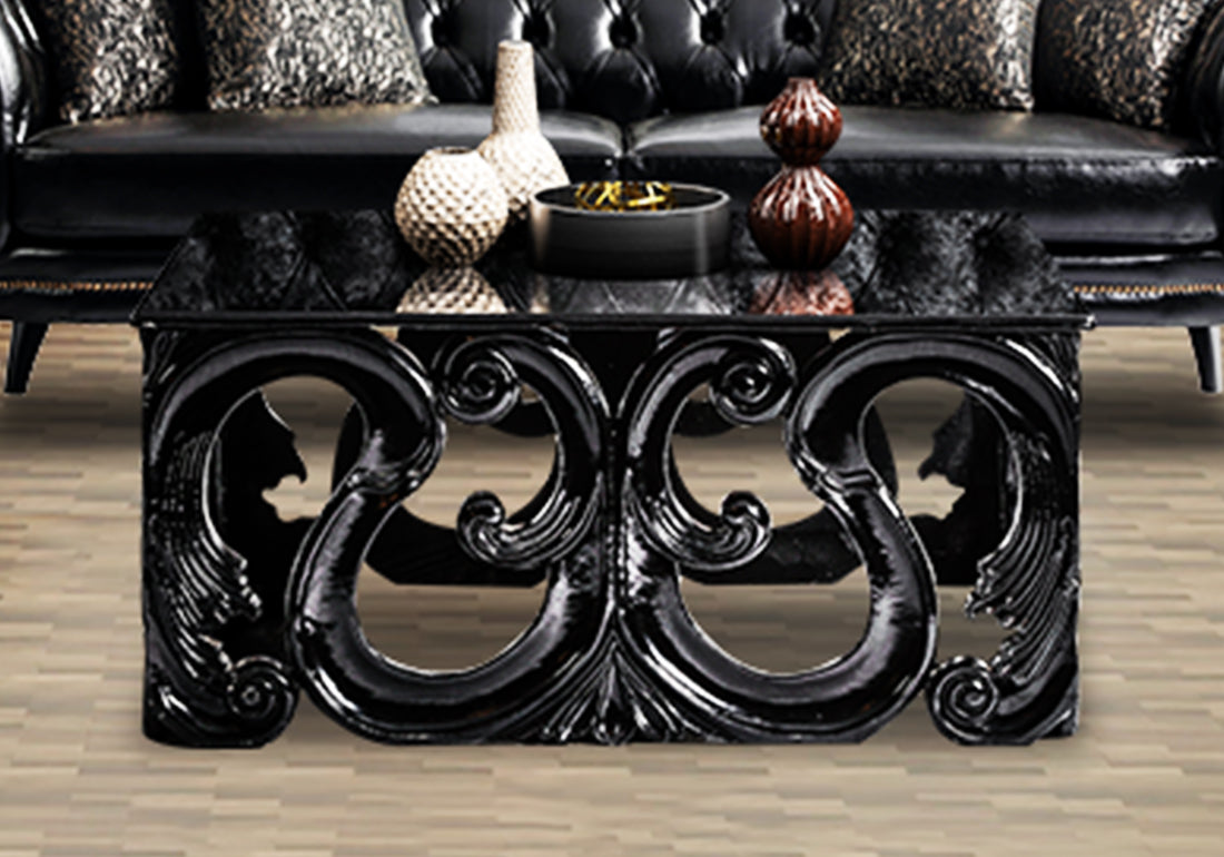 Luxury Classic Wooden Handcrafted Carving Sofa Set