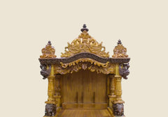 Hand Carved Royal Teak Wooden Temple