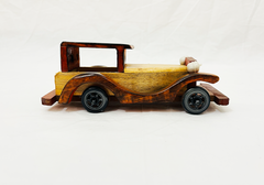 Old wooden Car Kids Toy