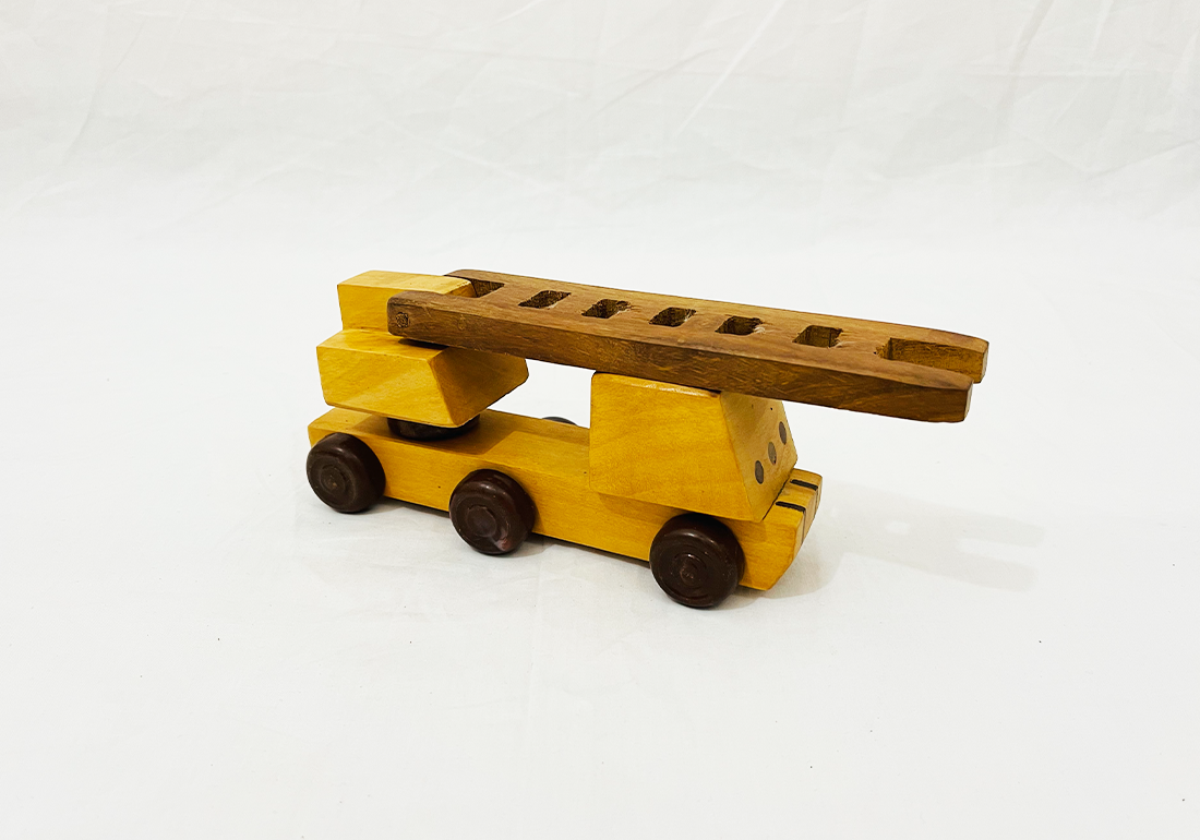 Wooden Fire Brigade Toy For Kids