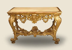 Royal Teak Wood Century Italian Side Table
