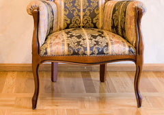 Majestic Comfort Hand Carved Luxury Arm Chair