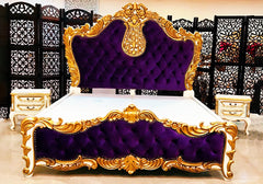 Royal Solid Wood Poster Bed Set