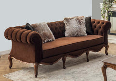 Classic Comfort Wooden Hand Crafted 3 Seater Sofa