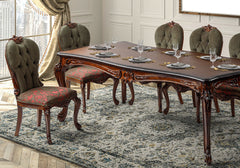 Royal Look Handcarved Luxury Dining Table Set