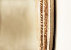Vintage Carved Wooden Handicrafts Decorative Wall Hanging Art