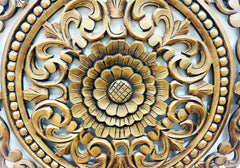 Royal Handicraft Carved Wooden Wall Decor