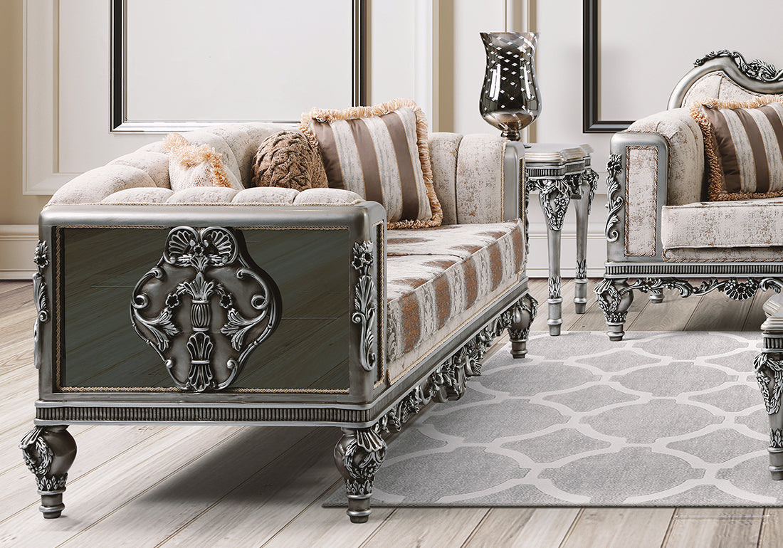Royal Classic Wooden Handcrafted Sofa Set