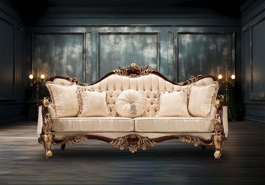 Premium Royal Look Wooden Handcrafted Sofa Set – Healsway