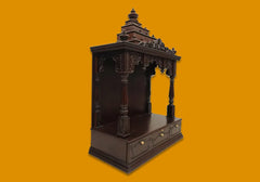 Hand-made Traditional Teak Wooden Temple