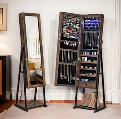 Modern Jewellery Cabinet With Mirror