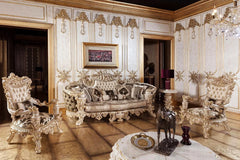 Luxury European Style Carving Sofa Set