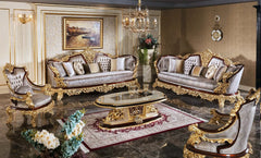 Royal Antique Living Room European Style Sofa Set