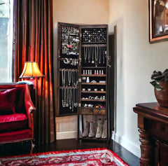 Modern Jewellery Cabinet With Mirror