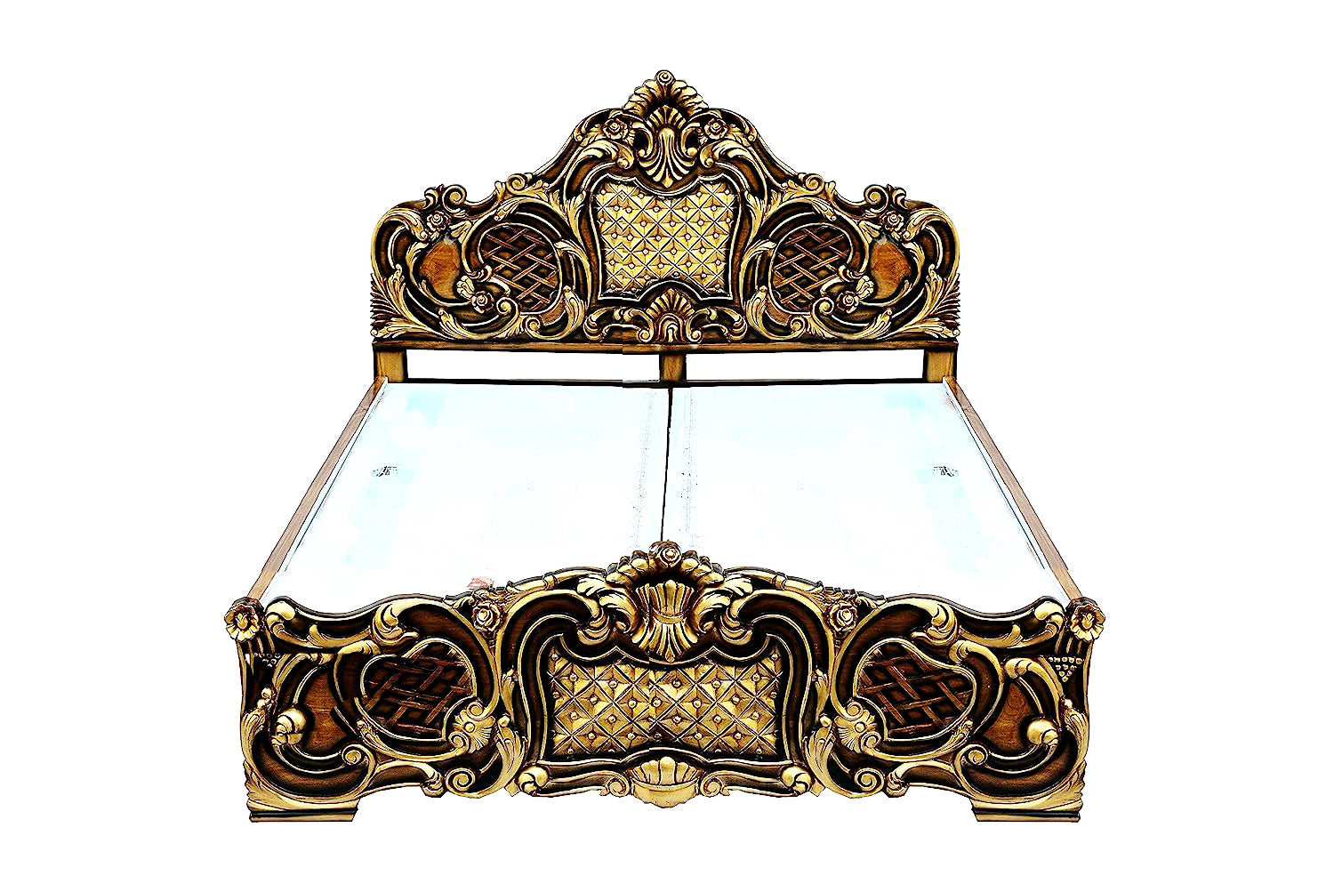 A luxury bed