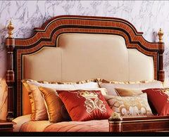 a hand carving bed set