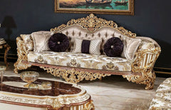 Luxury Design Traditional Handmade Carving Sofa Set